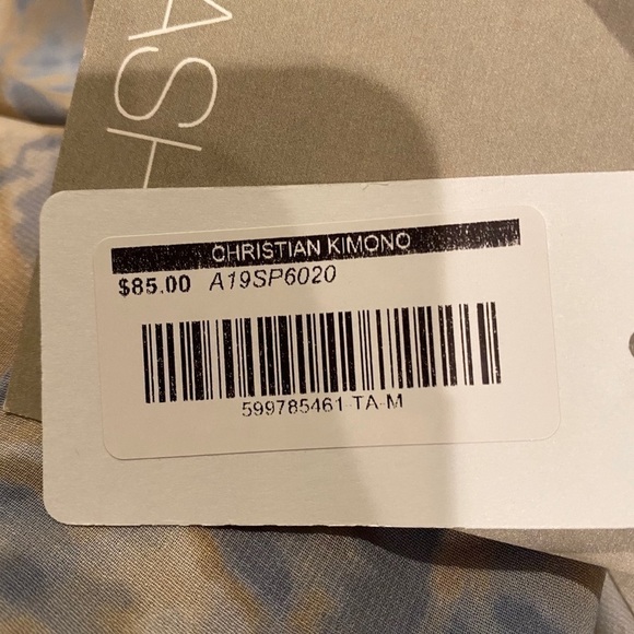 Asher Kimono Size Medium NWT - Picture 3 of 7